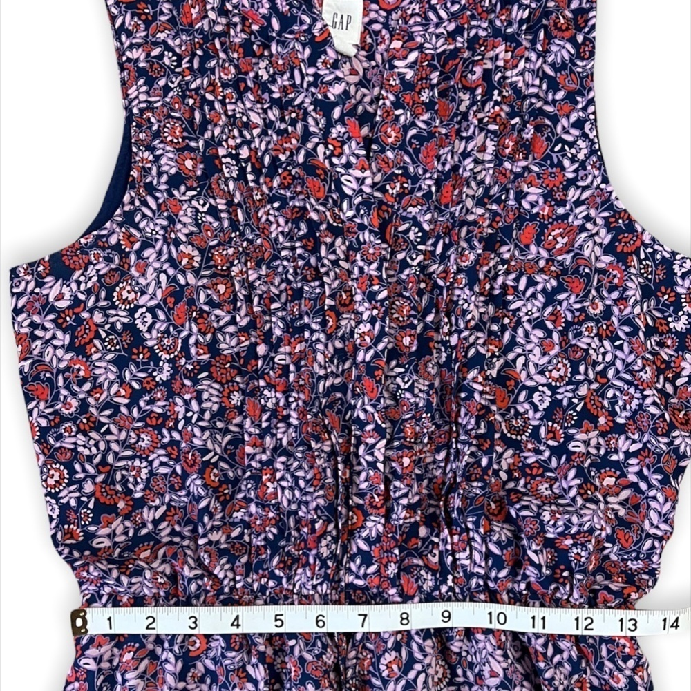 Gap Pintuck Floral Summer Dress - Picture 4 of 6